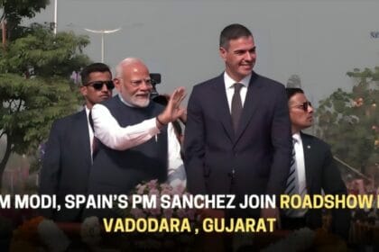 PM Modi, Spain’s PM Sanchez Join Roadshow Ahead of Historic C-295 Facility Launch in Gujarat