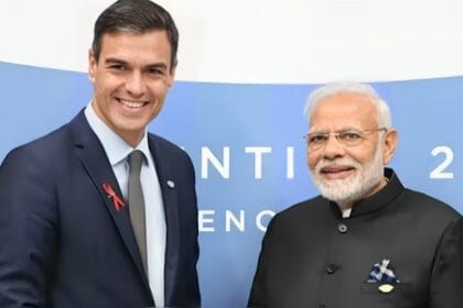 PM Narendra Modi and Spain’s PM Pedro Sánchez inaugurated the Tata-Airbus C295 aircraft facility in Vadodara, Gujarat.