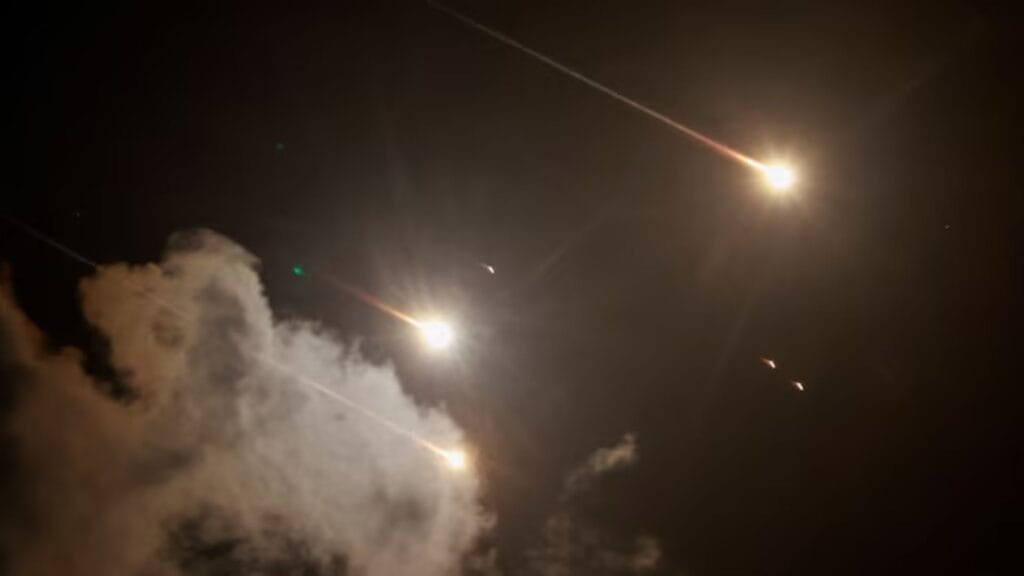 The Israeli Defense Forces announced that they carried out strikes on military targets in Iran late Friday night.