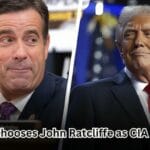 John Ratcliffe was appointed as the nation's top intelligence official in May 2020, just eight months before Trump’s term ended.