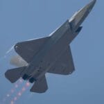 A J-35A stealth fighter takes flight at the China International Aviation and Aerospace Exhibition (Airshow China) in Zhuhai, Guangdong province, on November 12.