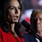 Tulsi Gabbard departed from the Democratic Party in 2022 and endorsed Trump for President earlier this year.