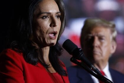 Tulsi Gabbard departed from the Democratic Party in 2022 and endorsed Trump for President earlier this year.