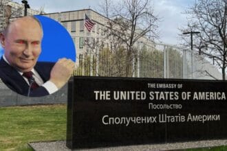 US Embassy in Kyiv shuts down temporarily over potential airstrike threat.