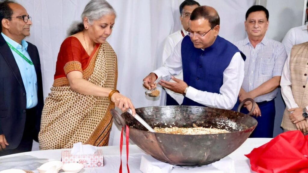 The Halwa ceremony begins the Budget 2025 preparations with Finance Minister Nirmala Sitharaman leading the traditional event.